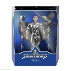 SUPER7 Silverhawks ULTIMATES! Wave 04 - Quicksilver (Toy Version) -SUPER7 SHOP UL Silverhawks W4 Quicksilver Box