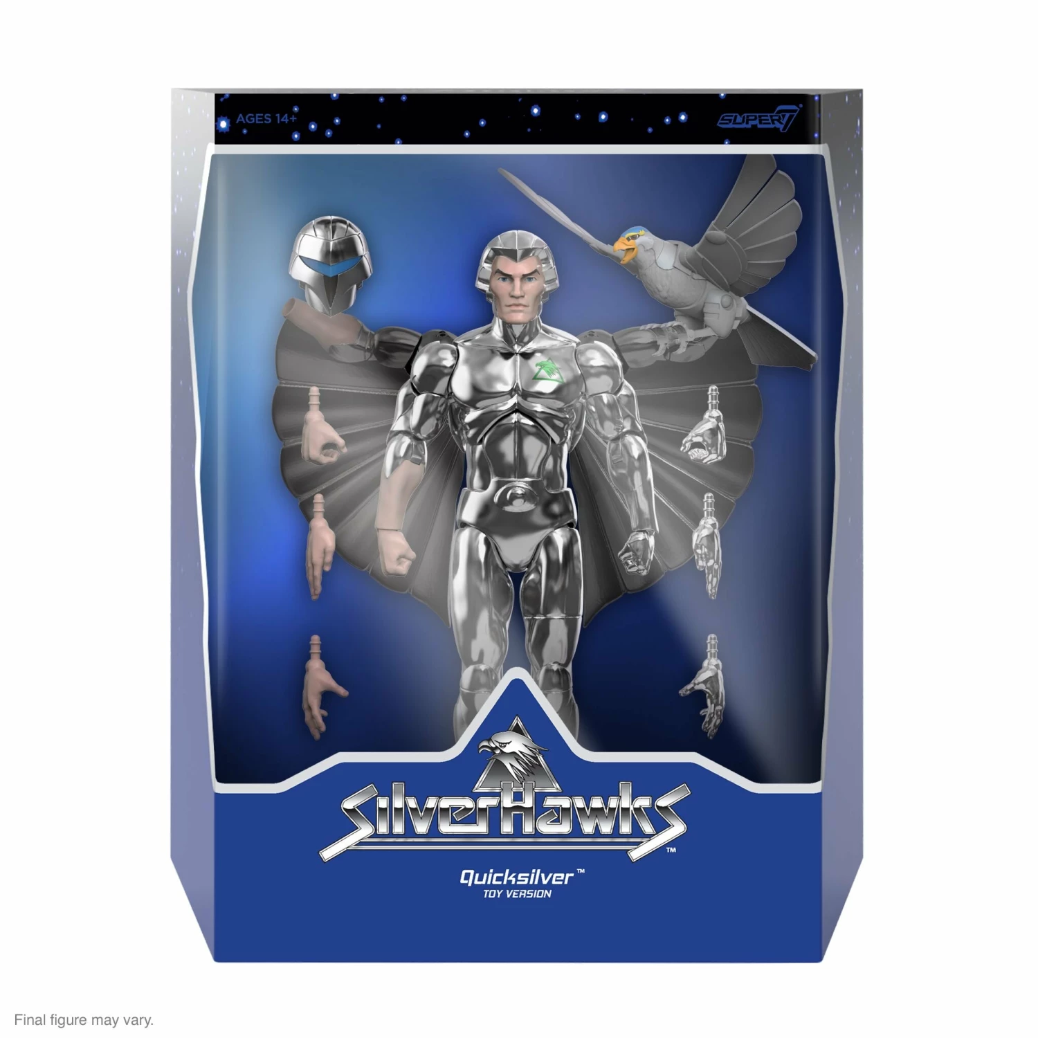 SUPER7 SilverHawks ULTIMATES! Wave 4 - Steelheart, Quicksilver, Mon*Star & Buzz-Saw 8 SUPER7 SilverHawks ULTIMATES! Wave 4 - Steelheart, Quicksilver, Mon*Star & Buzz-Saw - Image 6