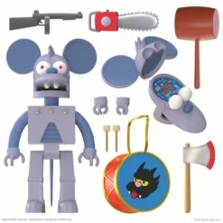SUPER7 The Simpsons ULTIMATES! Wave 1- Robot Itchy