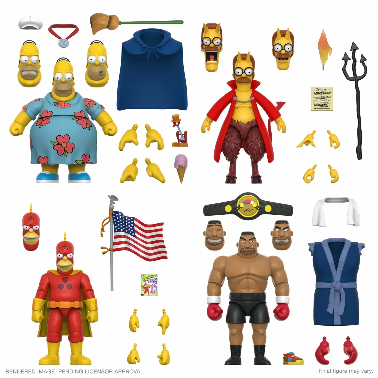 SUPER7 The Simpsons ULTIMATES! Wave 4 - Set Of 4 3 SUPER7 The Simpsons ULTIMATES! Wave 4 - Set Of 4