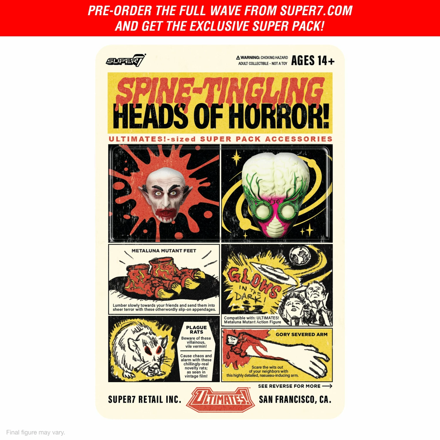 SUPER7 Metaluna Mutant Ultimates! Wave 02 - Metaluna (Blue Glow) 10 SUPER7 Metaluna Mutant Ultimates! Wave 02 - Metaluna (Blue Glow) - Image 8