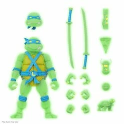 SUPER7 Teenage Mutant Ninja Turtles ULTIMATES! - Leonardo [Mutagen Ooze Glow]