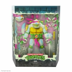SUPER7 TMNT ULTIMATES! - Slash (Glow) [S7 Exclusive] -SUPER7 SHOP UL TMNT Slash Glow Box Open 2048
