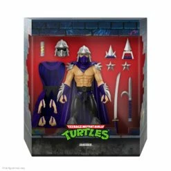 SUPER7 Teenage Mutant Ninja Turtles ULTIMATES! Wave 8 - Shredder (Silver Armor) -SUPER7 SHOP UL TMNT W8 Shredder open Box 2048