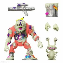 SUPER7 TMNT ULTIMATES! Wave 4 - Muckman & Joe Eyeball (Glow) [NYCC]