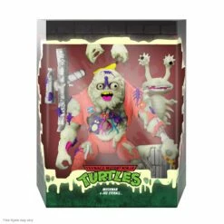 SUPER7 TMNT ULTIMATES! Wave 4 - Muckman & Joe Eyeball (Glow) [NYCC] -SUPER7 SHOP UL TeenageMutantNinjaTurtles W4 MUCKMANandJOEEYEBALL Glow Box Open 2048