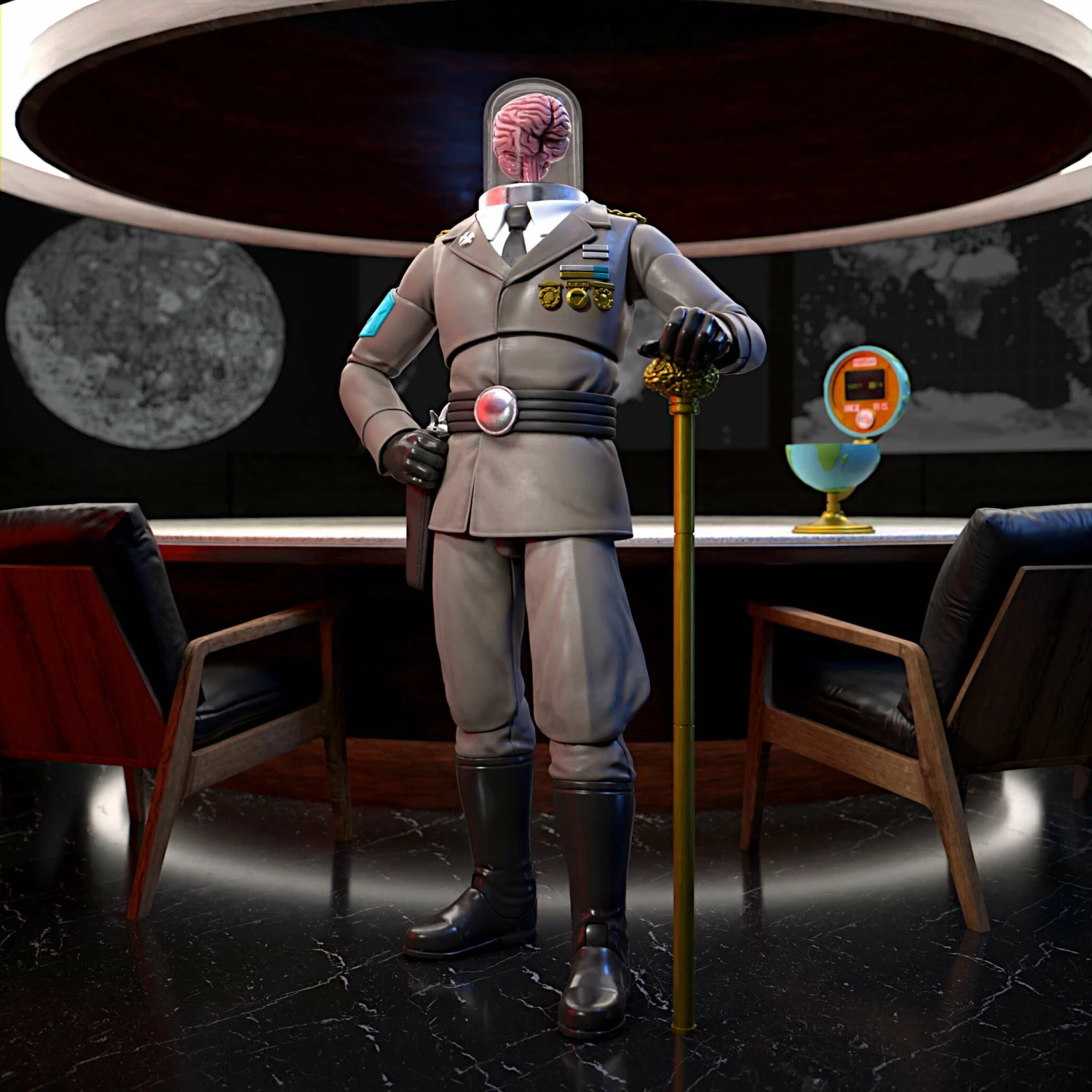 SUPER7 The Worst ULTIMATES! Wave 3 - Killer Bat & Cortex Commander 4 SUPER7 The Worst ULTIMATES! Wave 3 - Killer Bat & Cortex Commander - Image 2