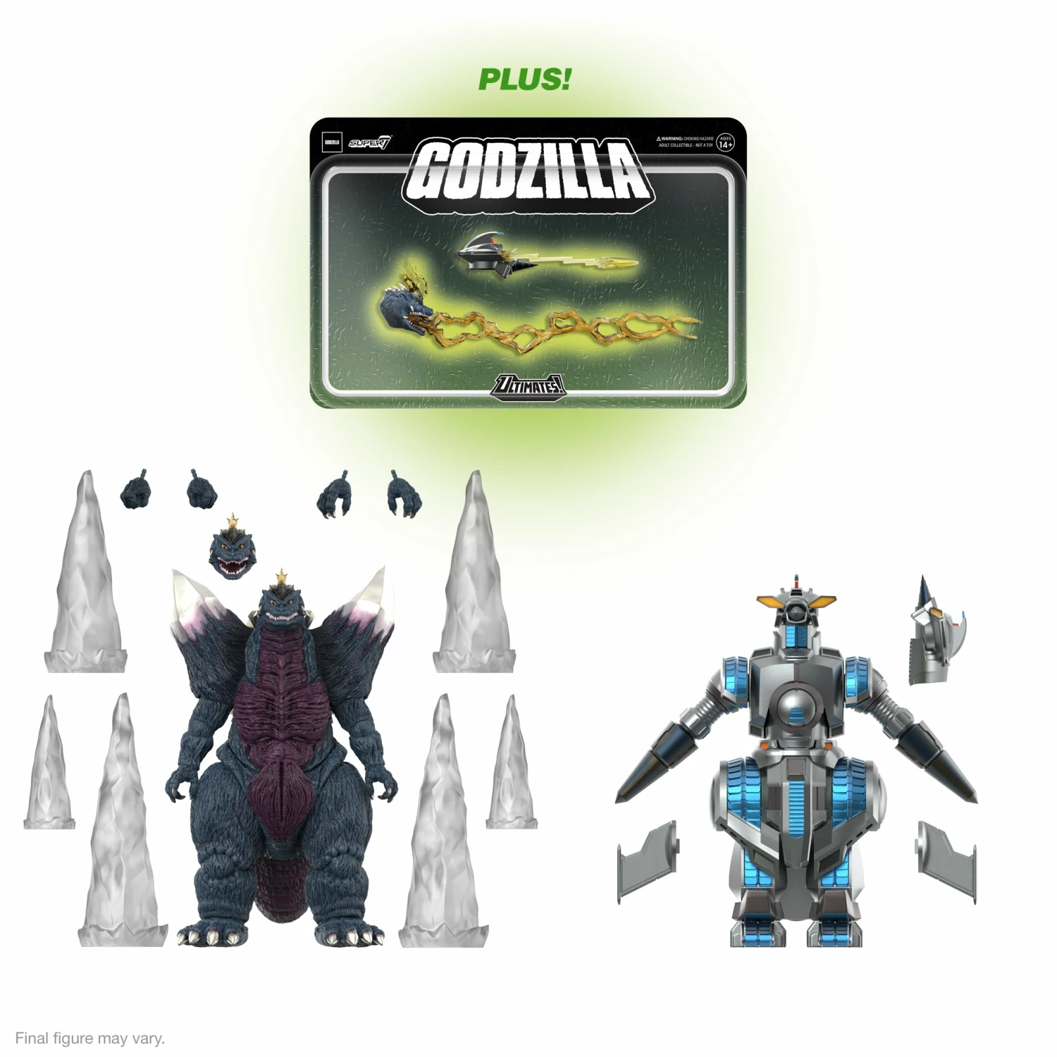 SUPER7 Toho ULTIMATES! Wave 4 - SpaceGodzilla & M.O.G.U.E.R.A. 3 SUPER7 Toho ULTIMATES! Wave 4 - SpaceGodzilla & M.O.G.U.E.R.A.