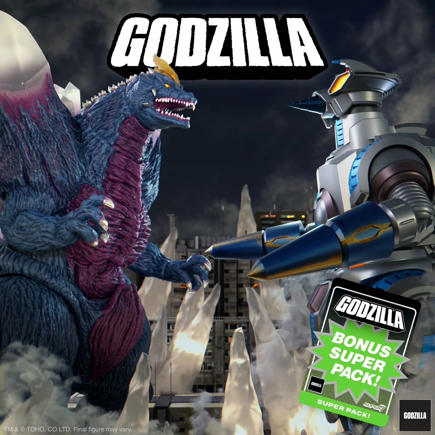 SUPER7 Toho ULTIMATES! Wave 4 - SpaceGodzilla & M.O.G.U.E.R.A. 4 SUPER7 Toho ULTIMATES! Wave 4 - SpaceGodzilla & M.O.G.U.E.R.A. - Image 2