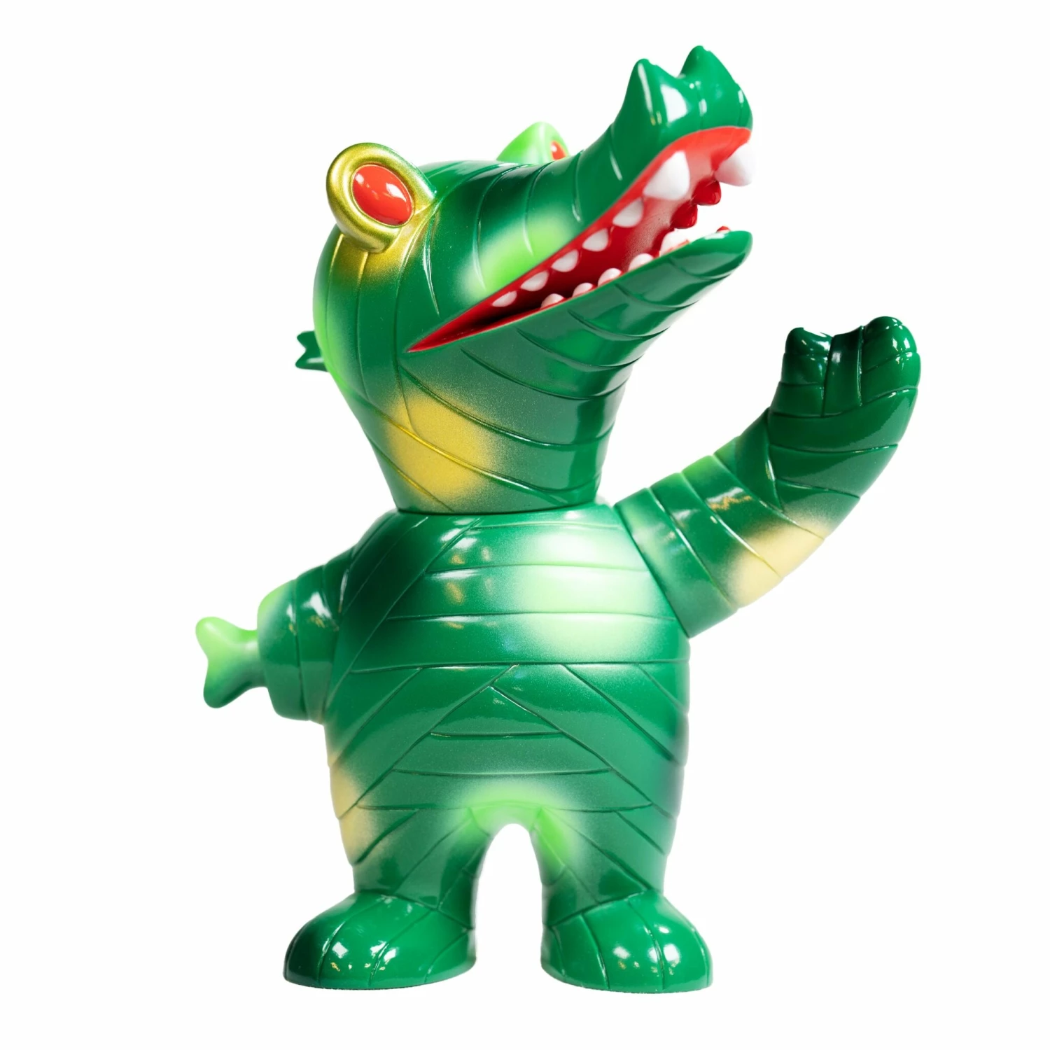 Super7 Japanese Vinyl - Mummy Gator (Green Spots) 3 Super7 Japanese Vinyl - Mummy Gator (Green Spots)